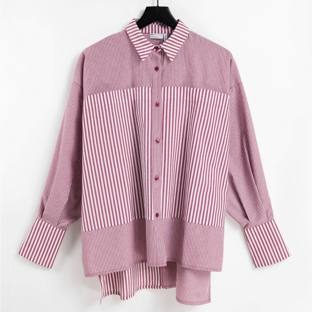Striped Red Men's Shirt